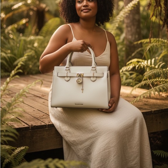 Michael Kors Hamilton Medium Satchel NWT - Picture 1 of 15